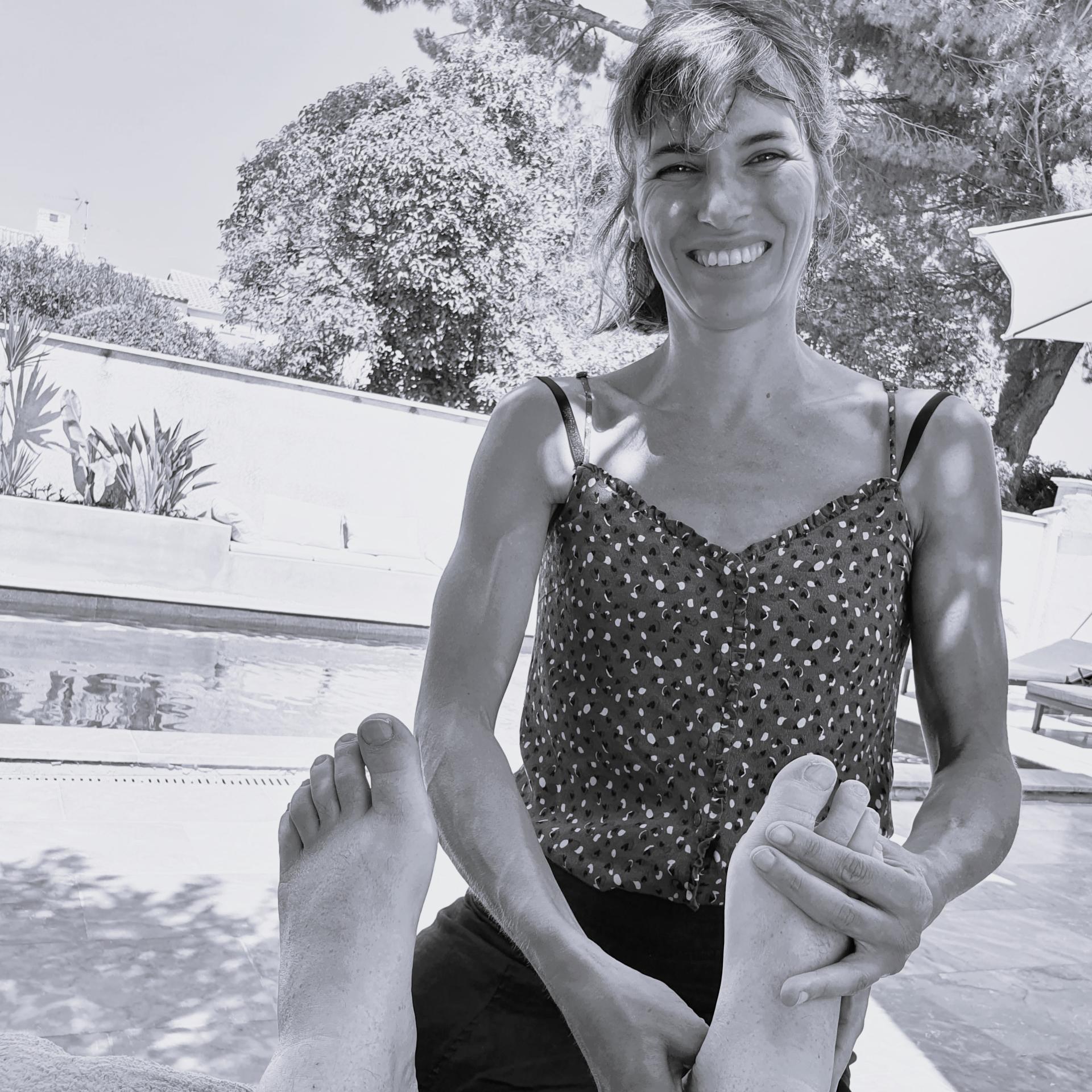 Amandine Pougnet Junk, réflexologue RNCP